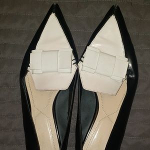 Nicholas Kirkwood Black Ballet Flats